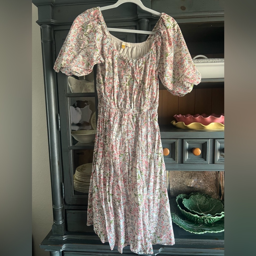Downeast Summer Floral Dress Size S